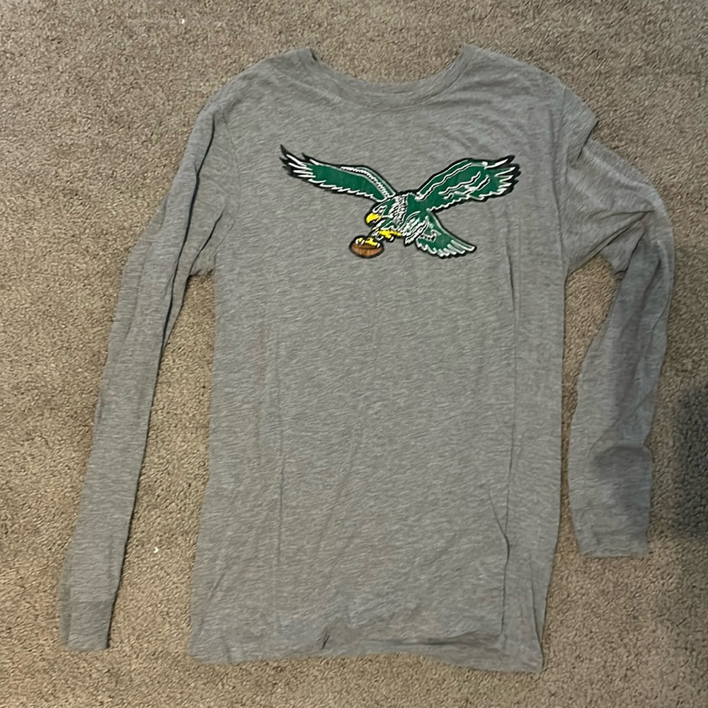 Nike nfl Philadelphia eagles throwback long sleeve t shirt size medium